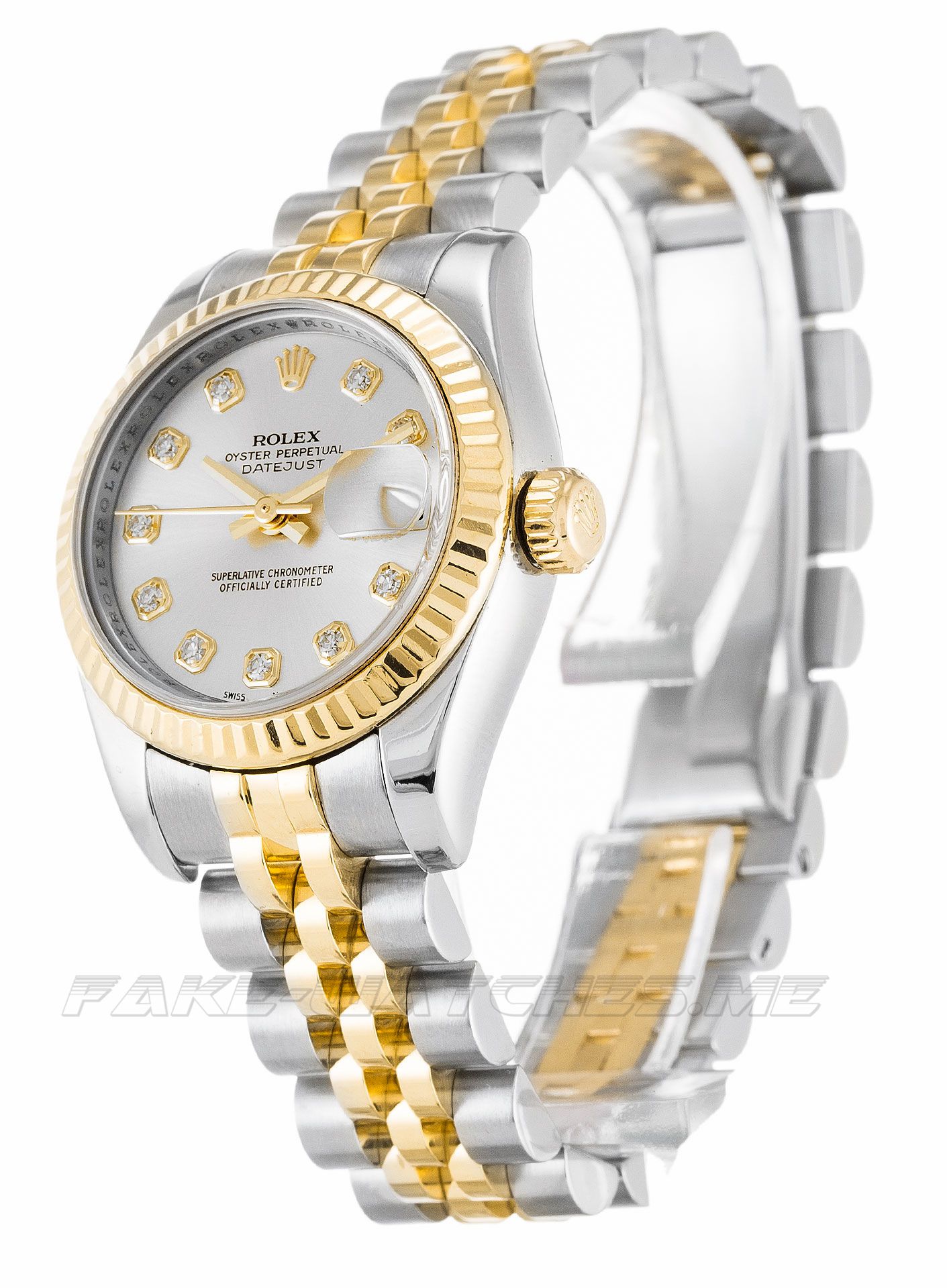 Rolex Datejust Lady Silver Ladies Automatic 179173